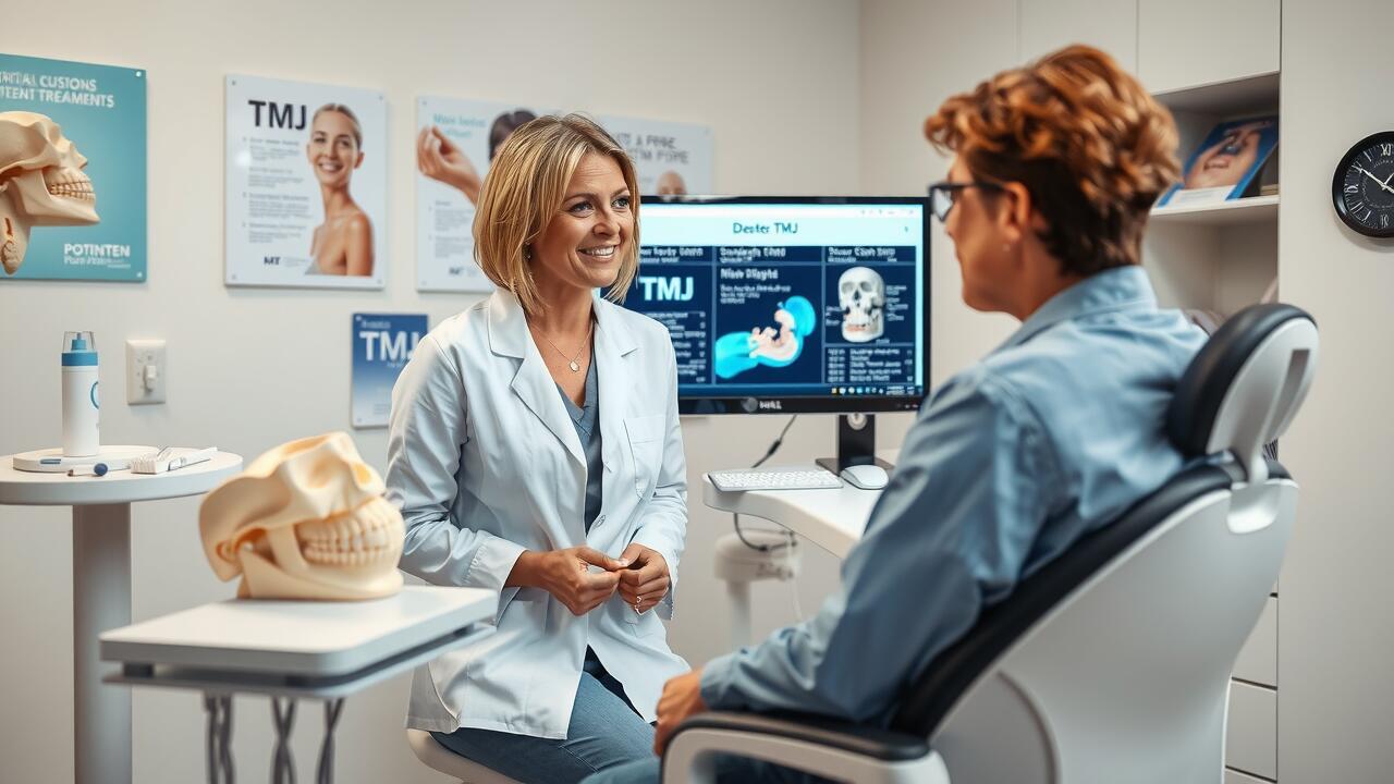 What is the 3 finger test for TMJ?