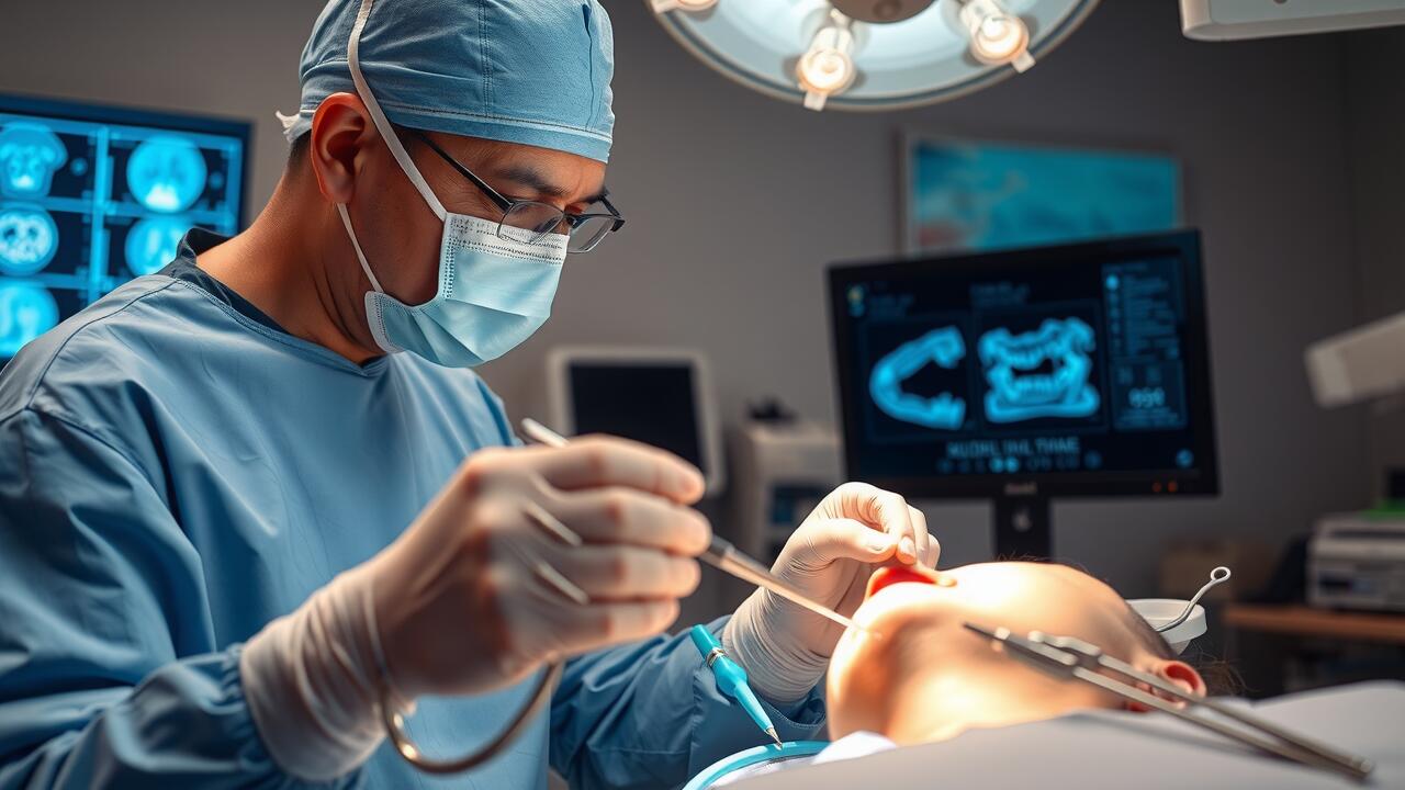 What surgeon performs orthognathic surgery?